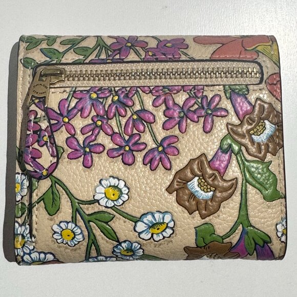COACH WYN Small Wallet with Floral Print AUTHENTIC - Picture 3 of 7